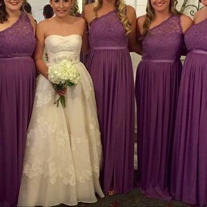 David’s bridal bridesmaid dress!